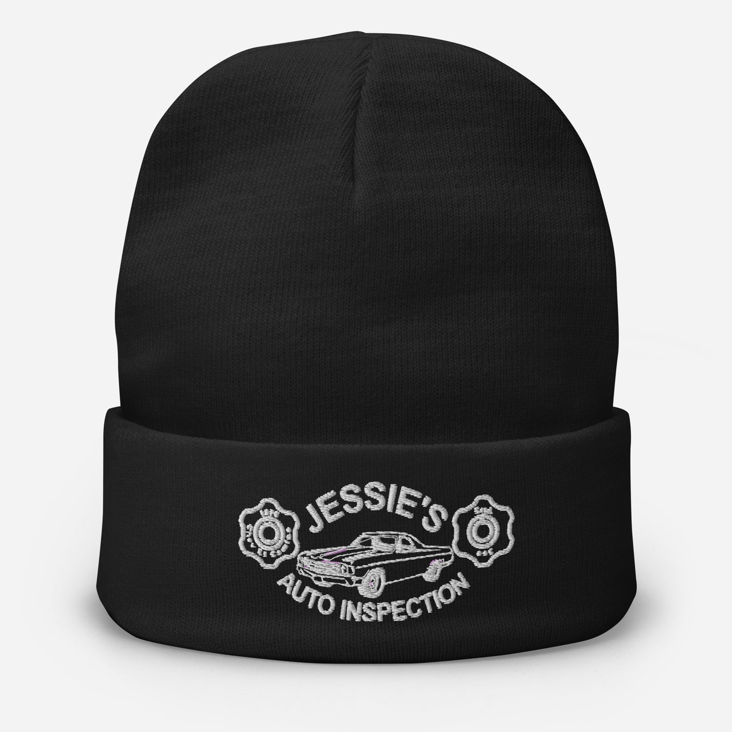 Jessie's Embroidered Beanie (Christmas Theme)