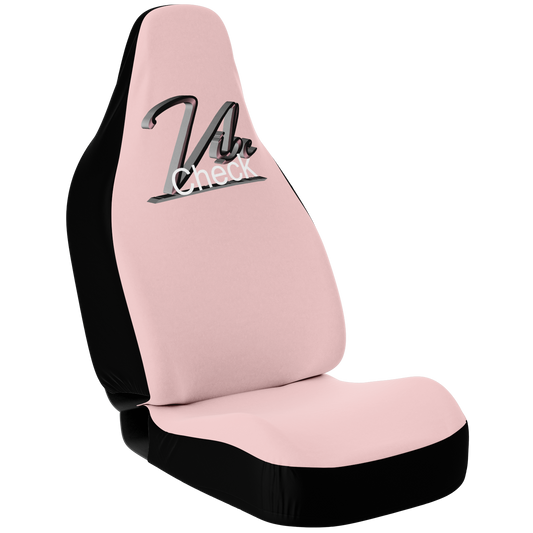 Vibe Check - Pink and Gray - Pink Background