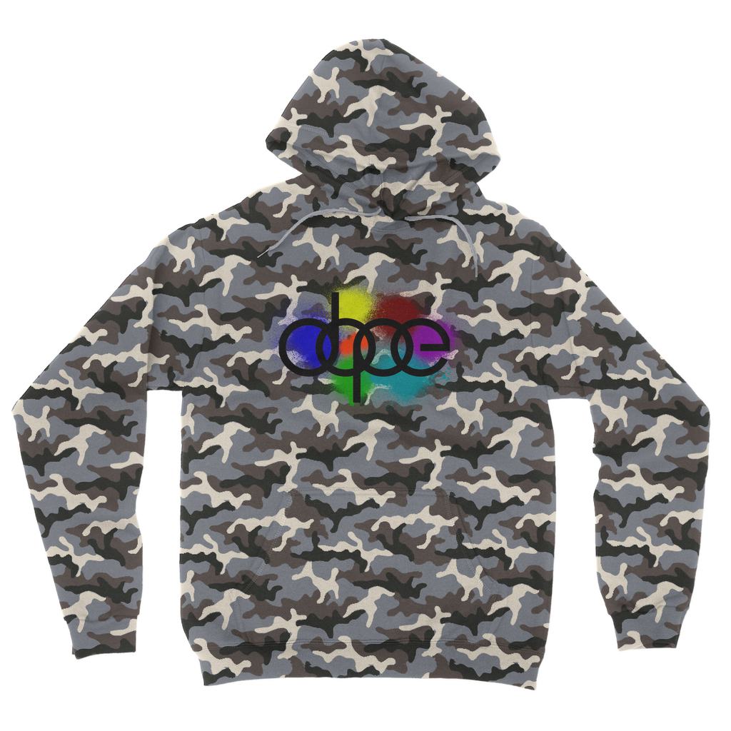 Dope Splash Camouflage Hoodie - Unisex