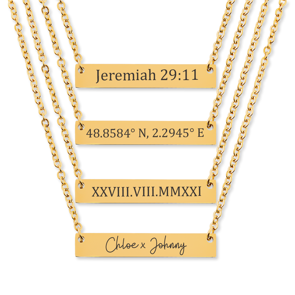 Horizontal 4 Tier Necklace