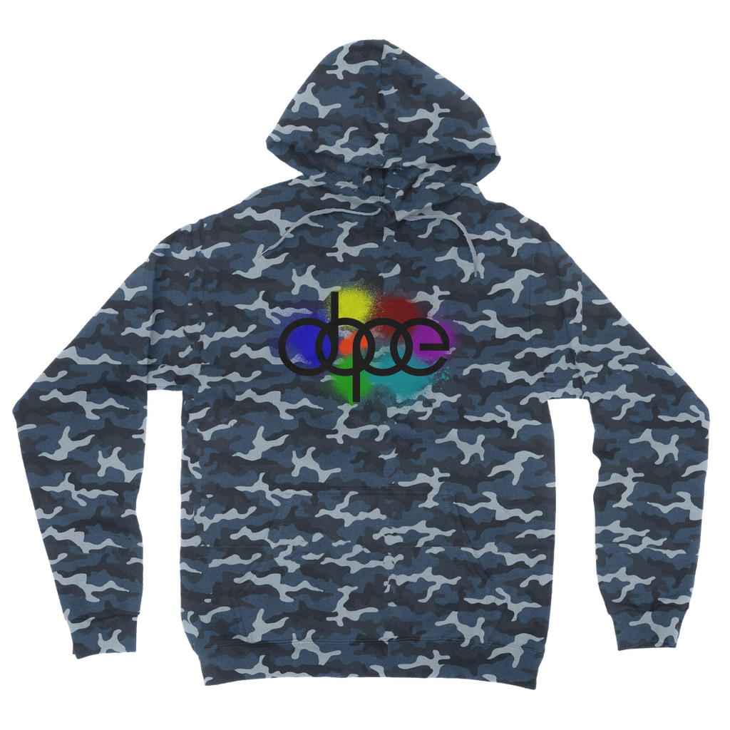 Dope Splash Camouflage Hoodie - Unisex