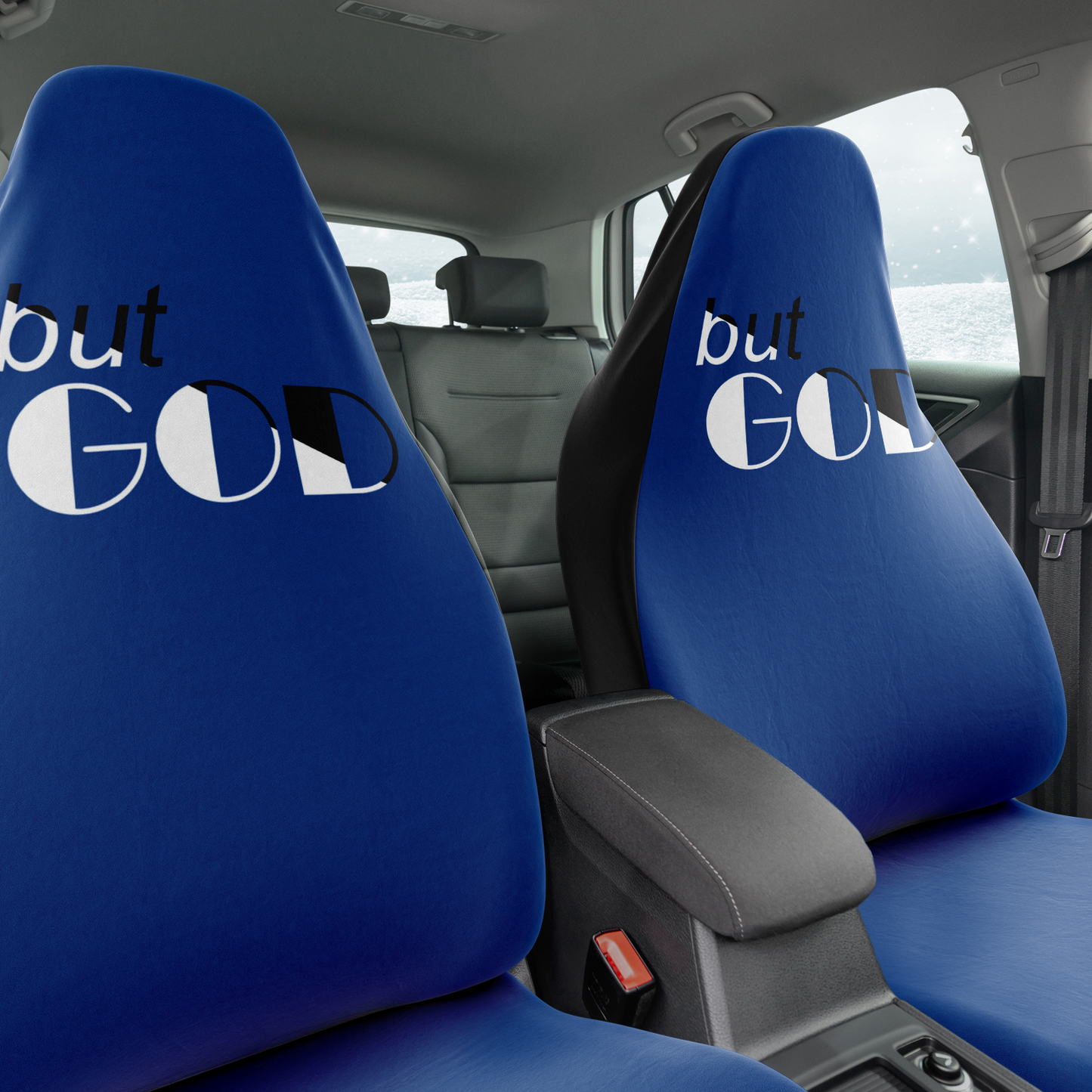 BUT GOD - Dark Cerulean