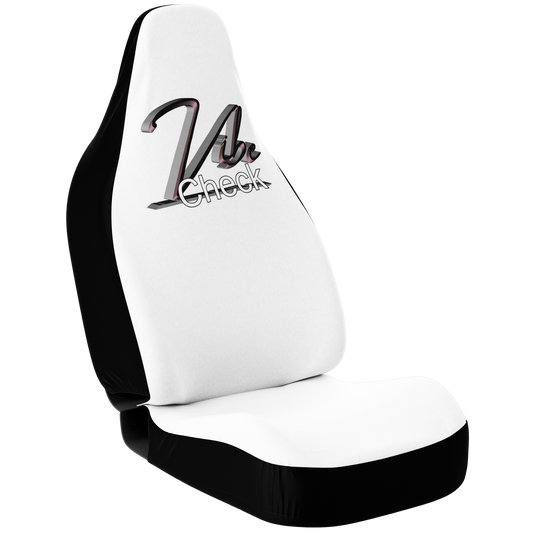 Vibe Check - Pink and Gray - White Background