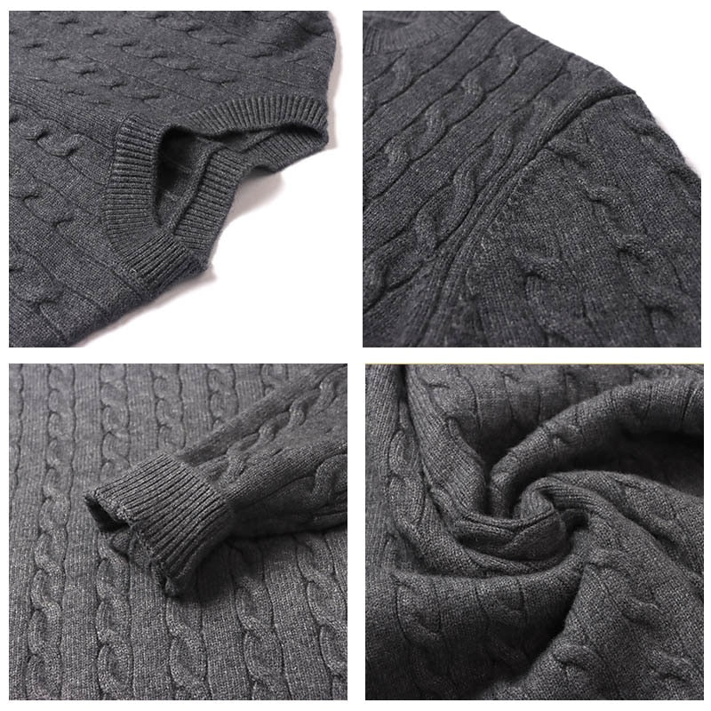 COODRONY Brand Sweater Men Streetwear Fashion Knitwear Jumper O-Neck Pullover Men Clothing Autumn Winter Casual Sweaters C1191