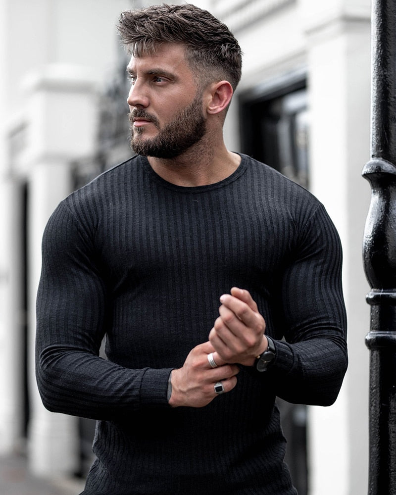 Men's Autumn Fashion Thin Casual Sweater
