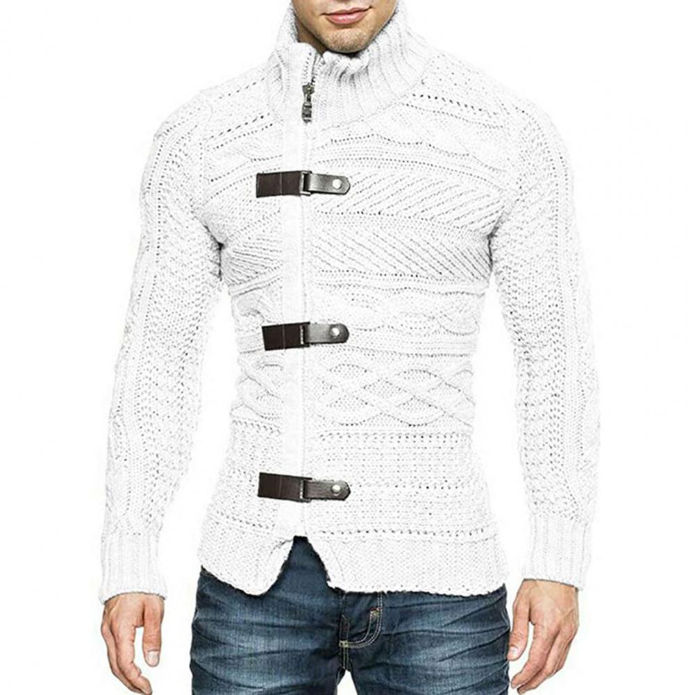 Men's Thick Stretchy Stylish Acrylic Fiber Sweater