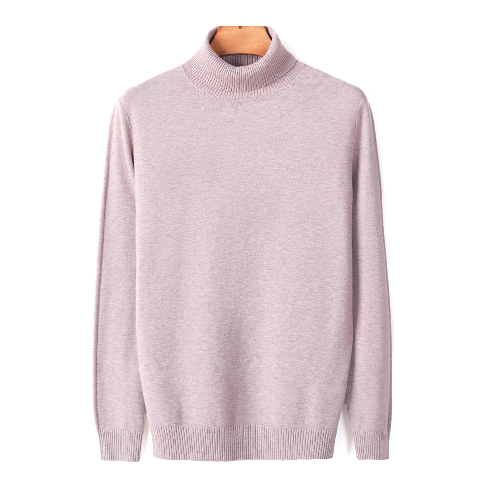 Men's Casual High Quality Fashion Comfortable Turtleneck Sweater