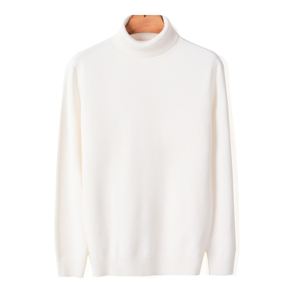Men's Casual High Quality Fashion Comfortable Turtleneck Sweater