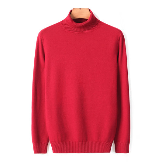 Men's Casual High Quality Fashion Comfortable Turtleneck Sweater