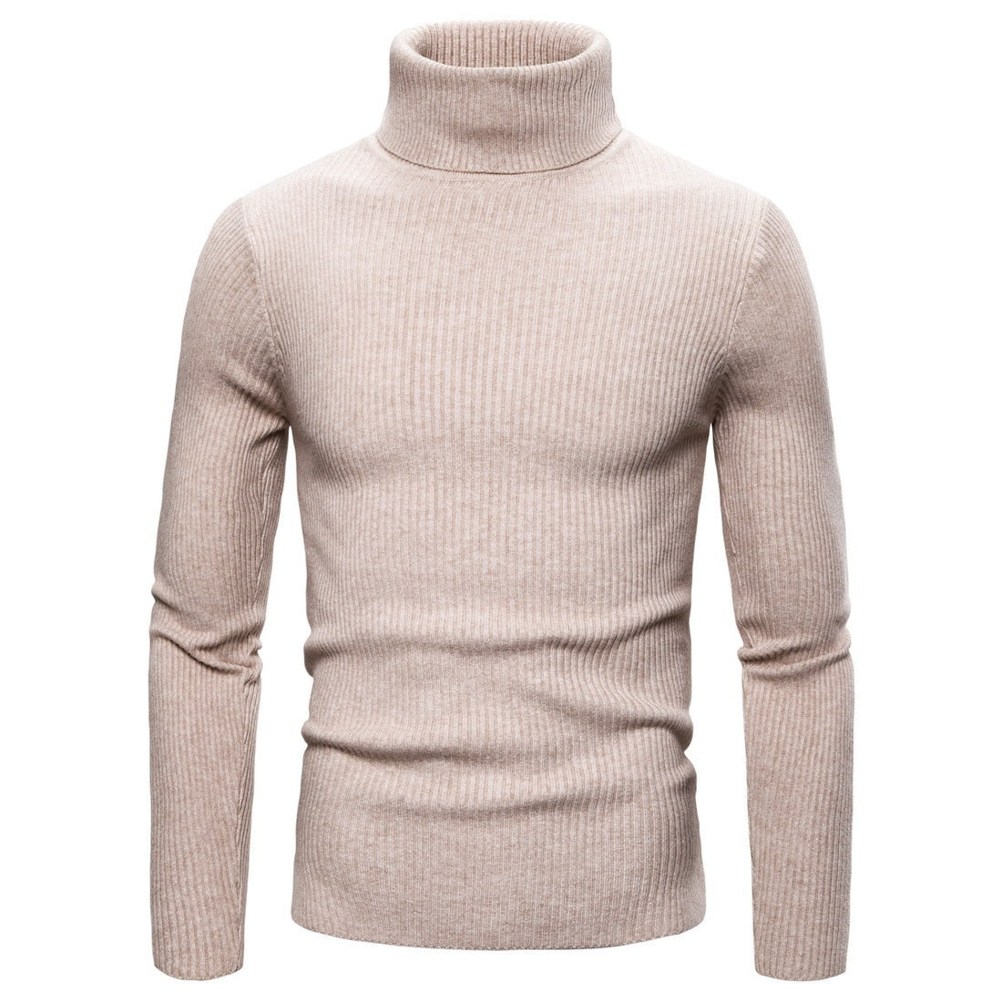 Men's All-Match Knitted Turtleneck Sweater