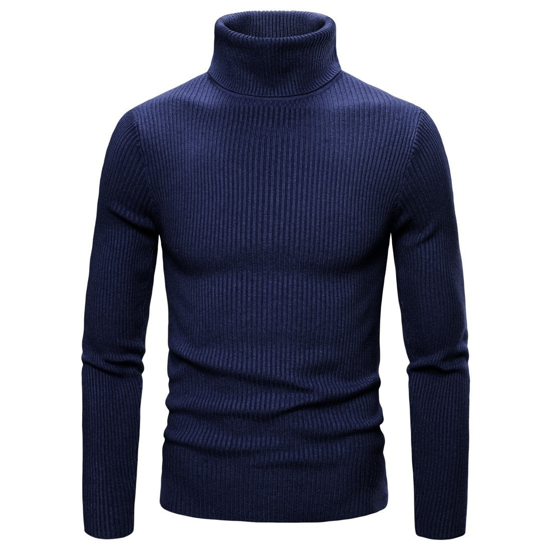 Men's All-Match Knitted Turtleneck Sweater