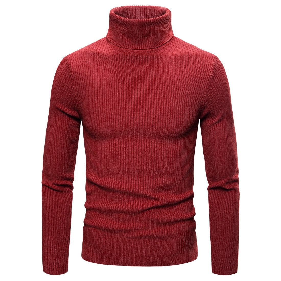 Men's All-Match Knitted Turtleneck Sweater