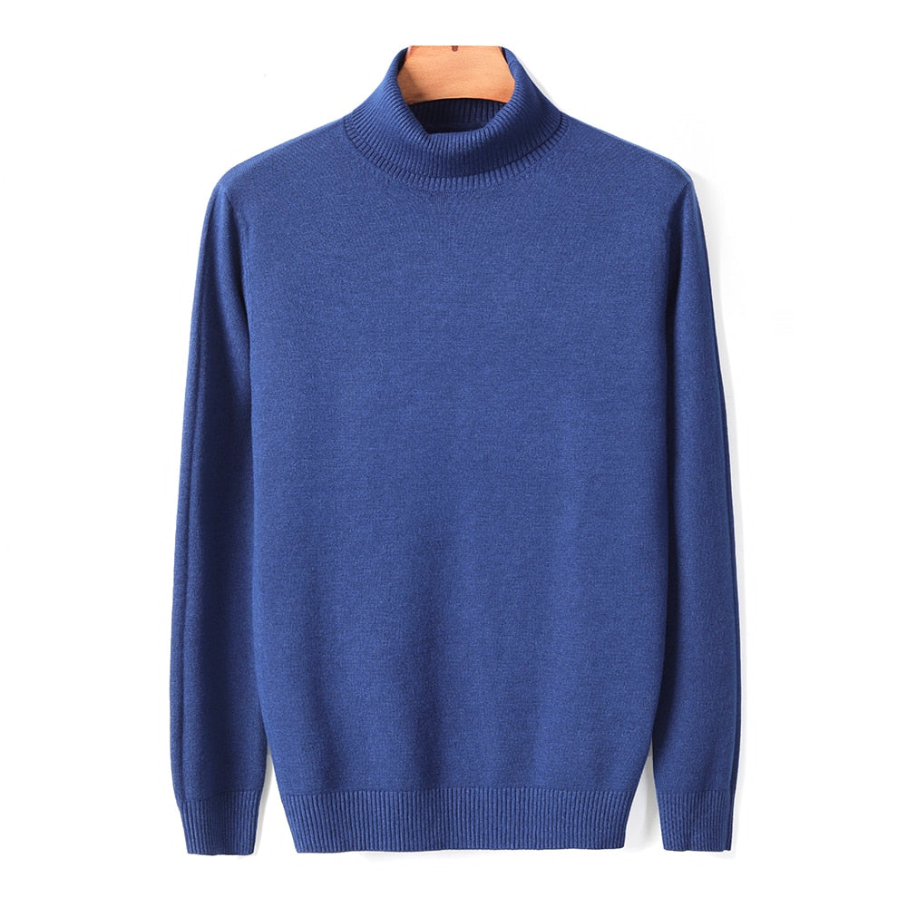 Men's Casual High Quality Fashion Comfortable Turtleneck Sweater