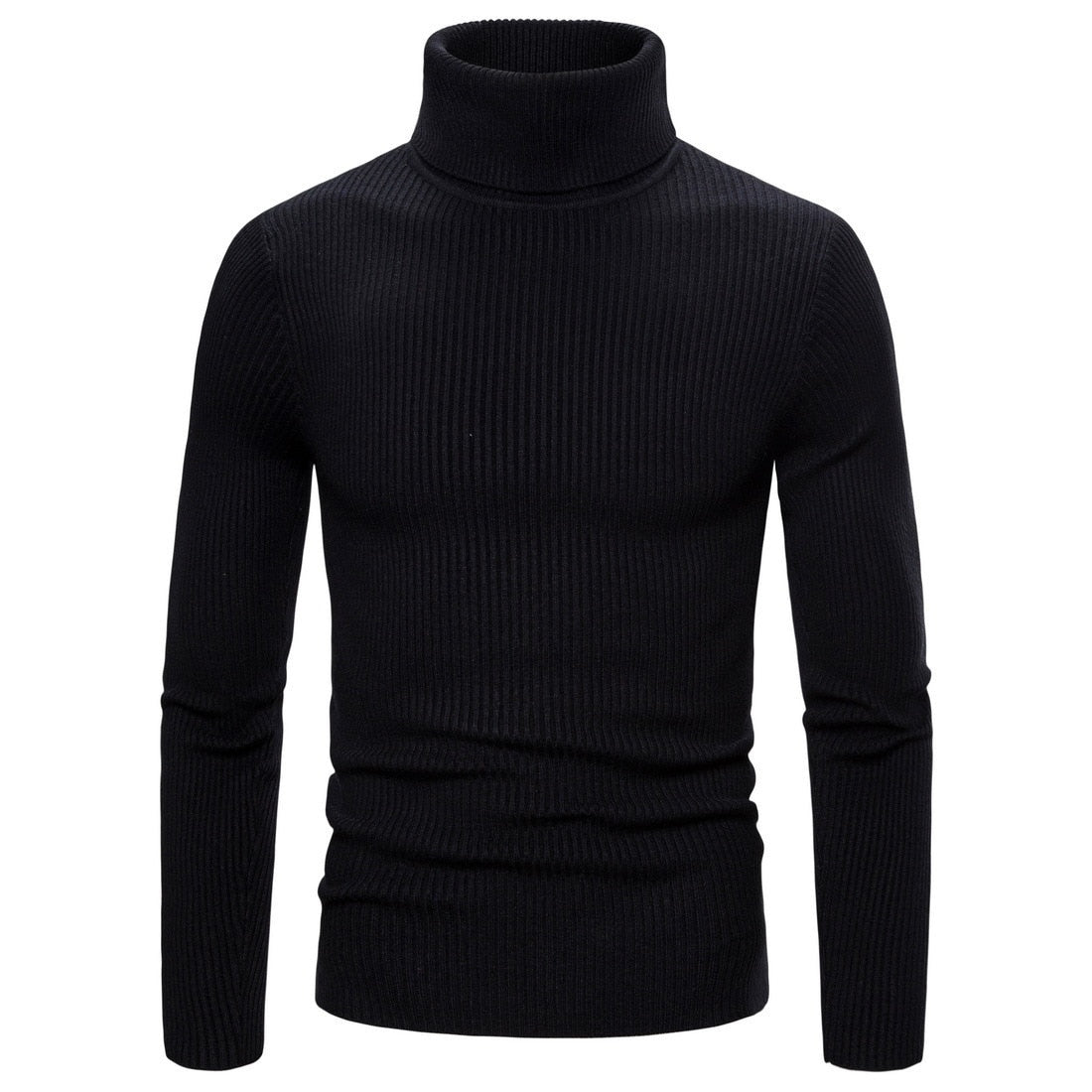 Men's All-Match Knitted Turtleneck Sweater