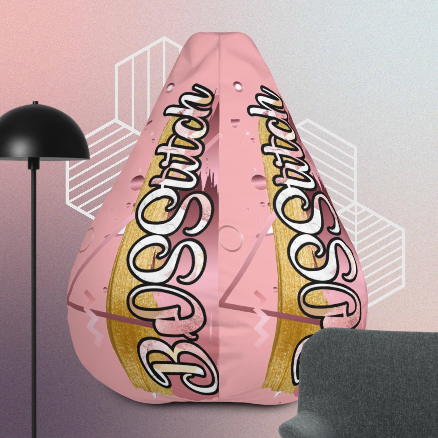 BOSSttich Bean Bag Chair Cover