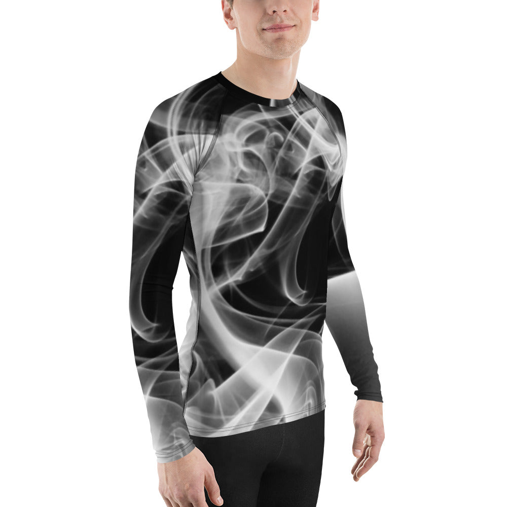 All Over Smoke - Men's Rash Guard T-Shirt