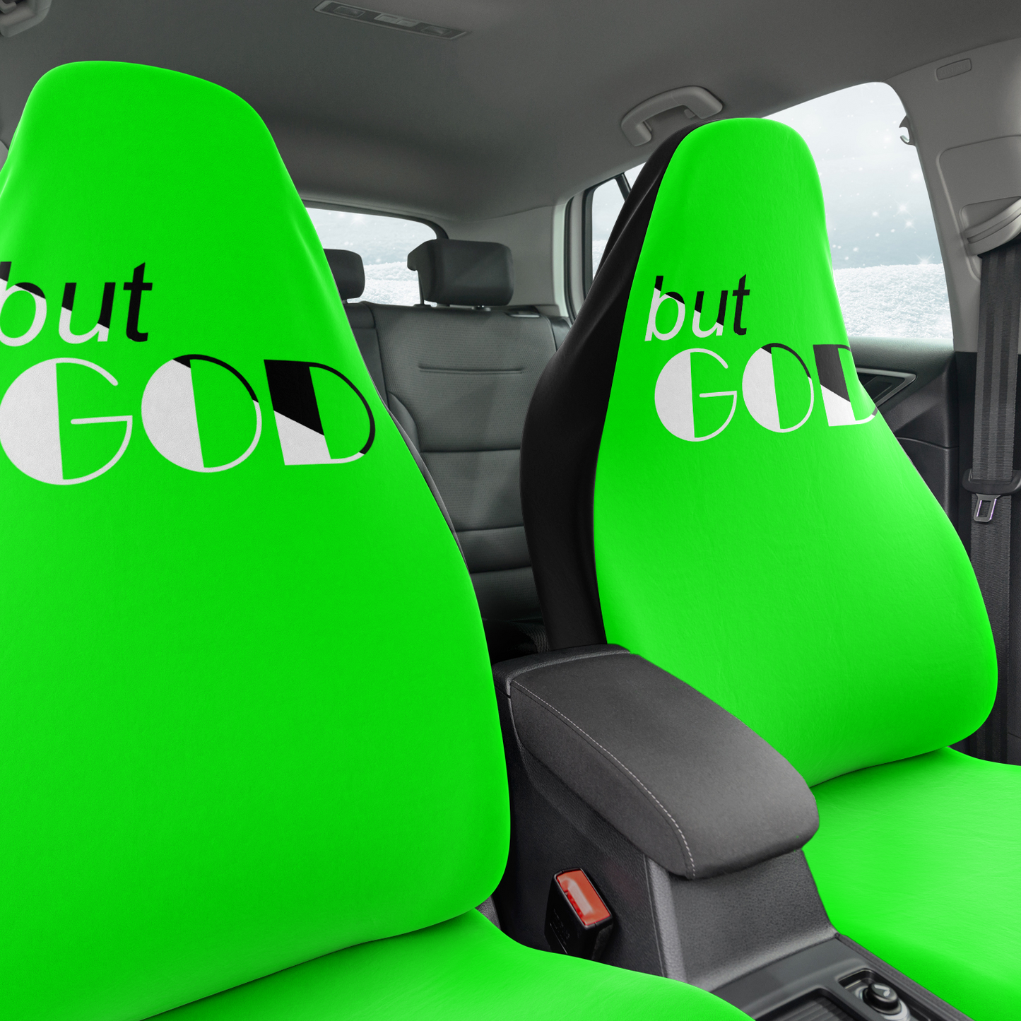 BUT GOD - Lime Green