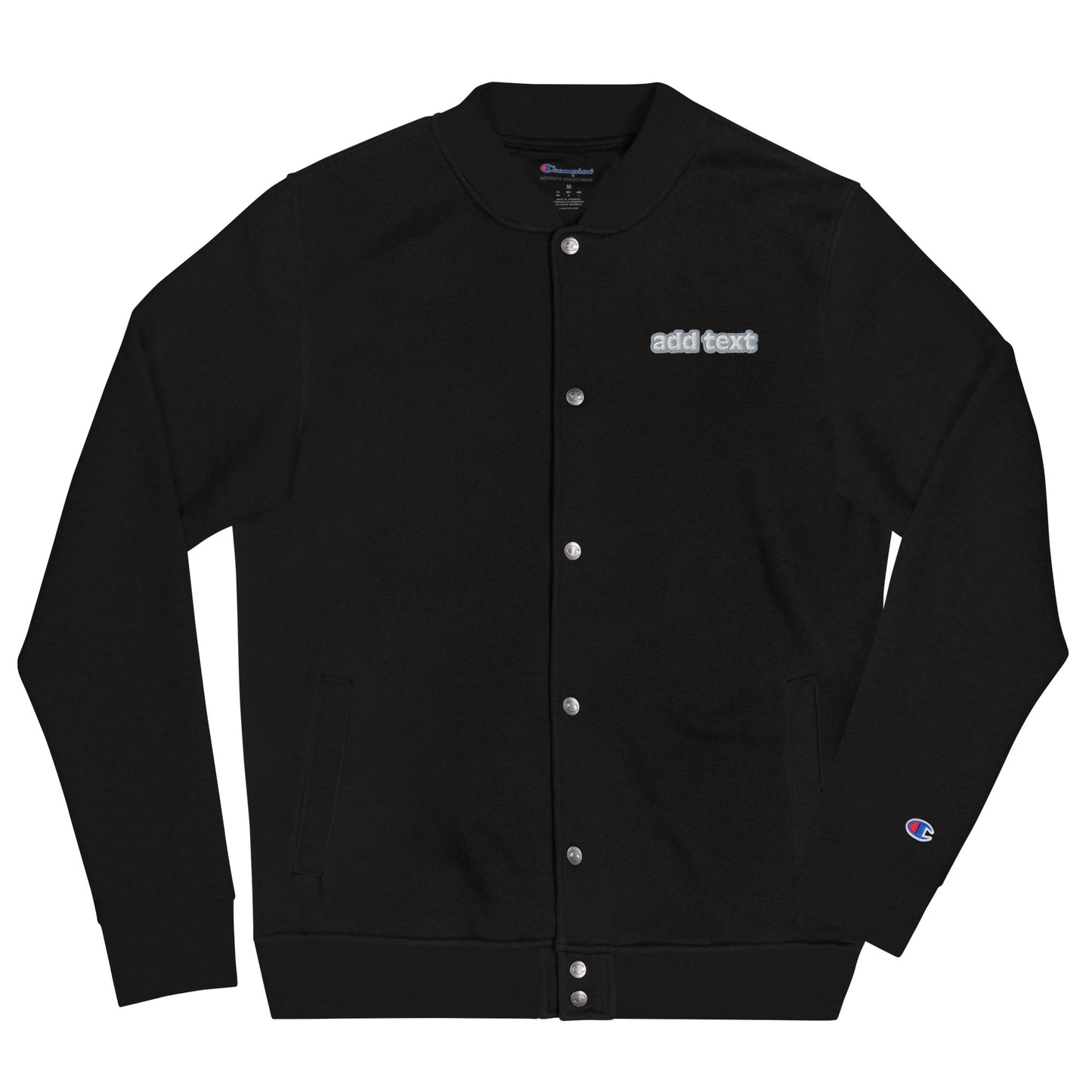 Champion Bomber Jacket -Embroidered Customizable - Unisex