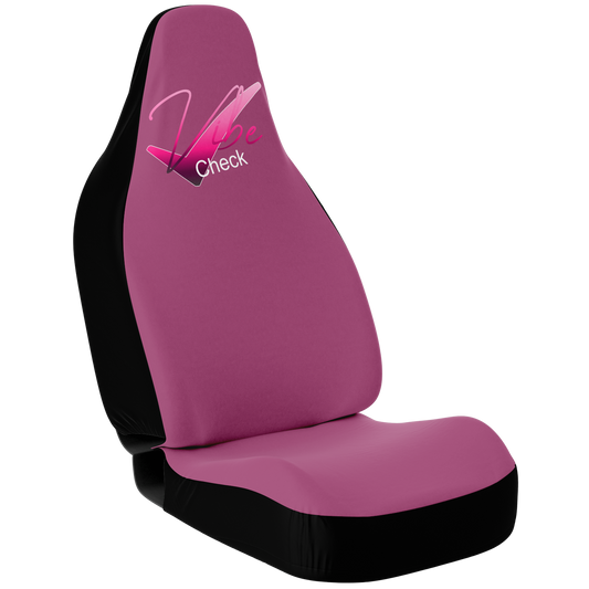 VIBE CHECK - Pink Gradient - Light Burgundy Background