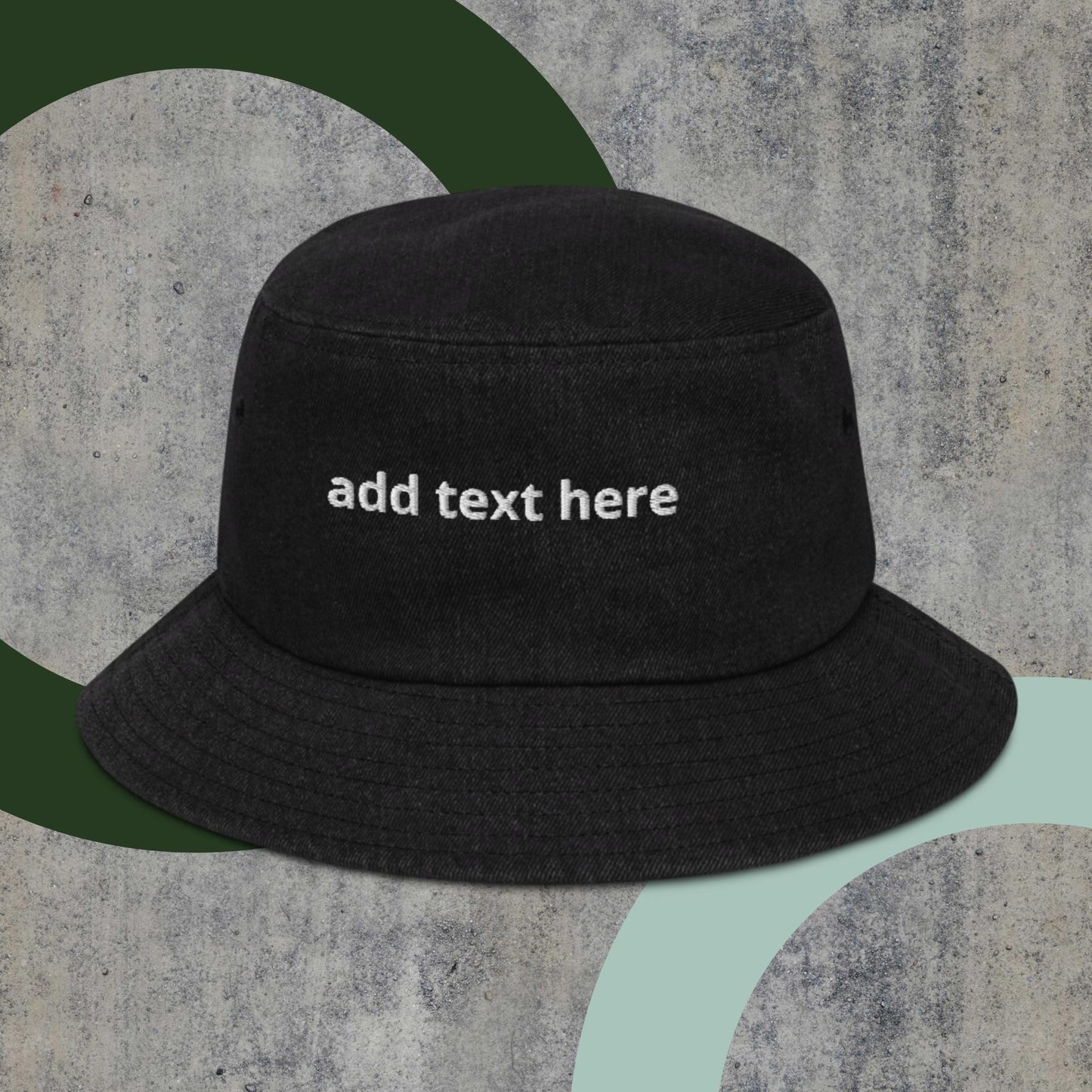 Denim Bucket Hat
