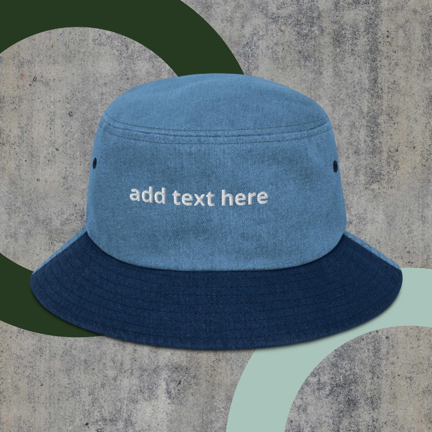 Denim Bucket Hat