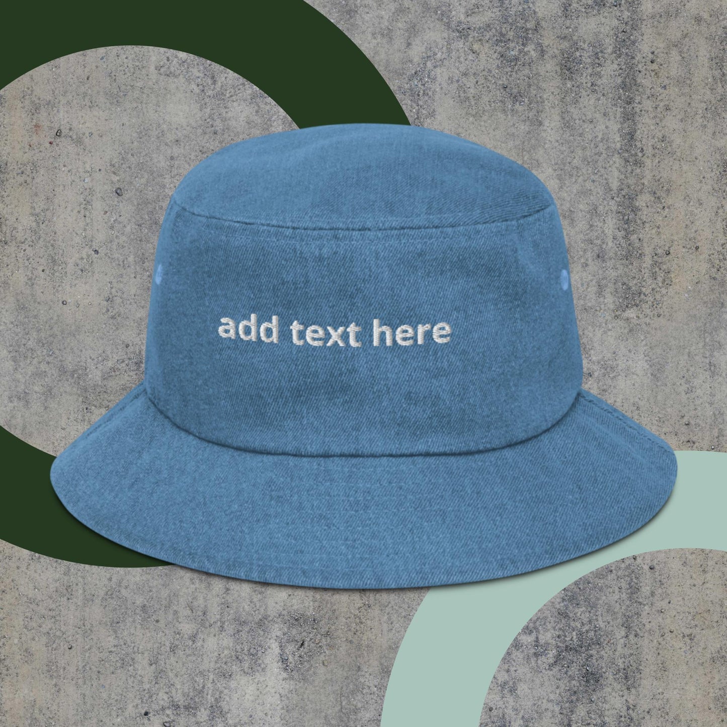 Denim Bucket Hat