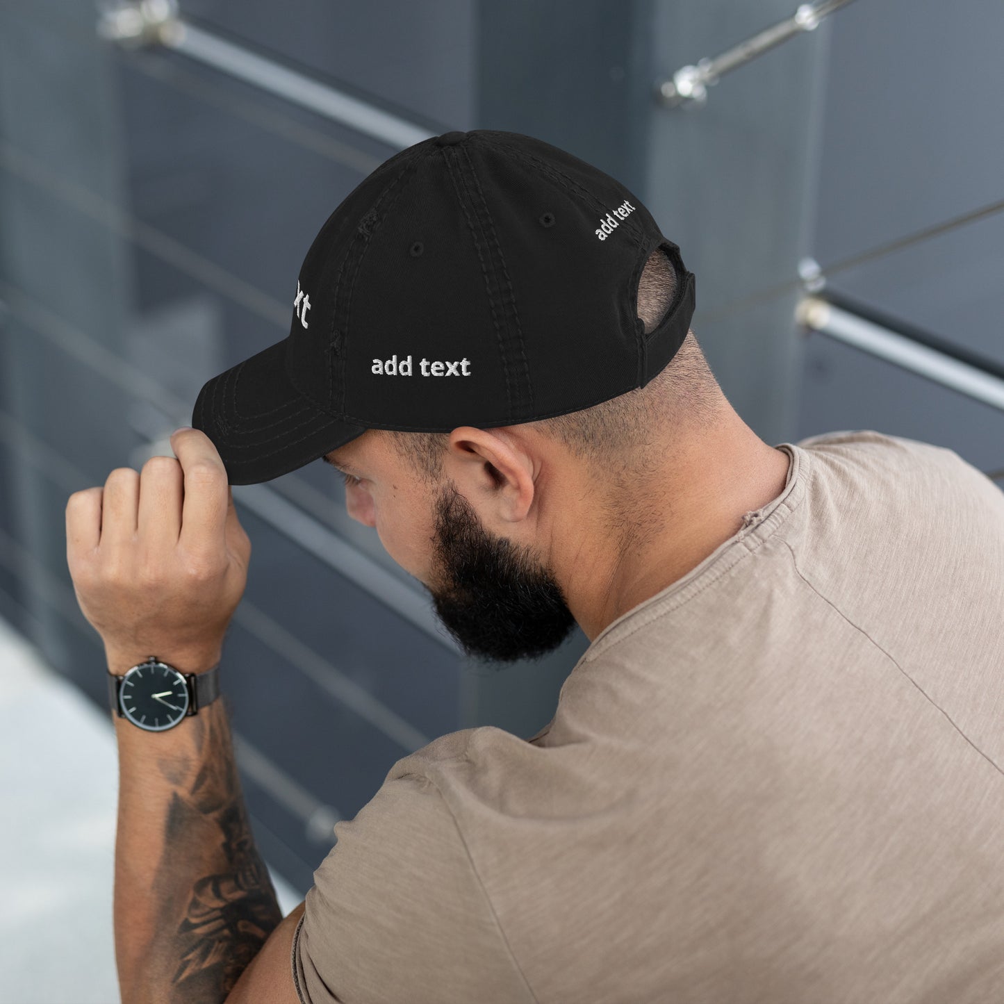 Distressed Dad Cap