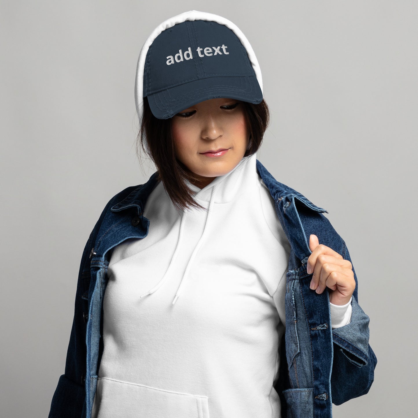 Distressed Dad Cap