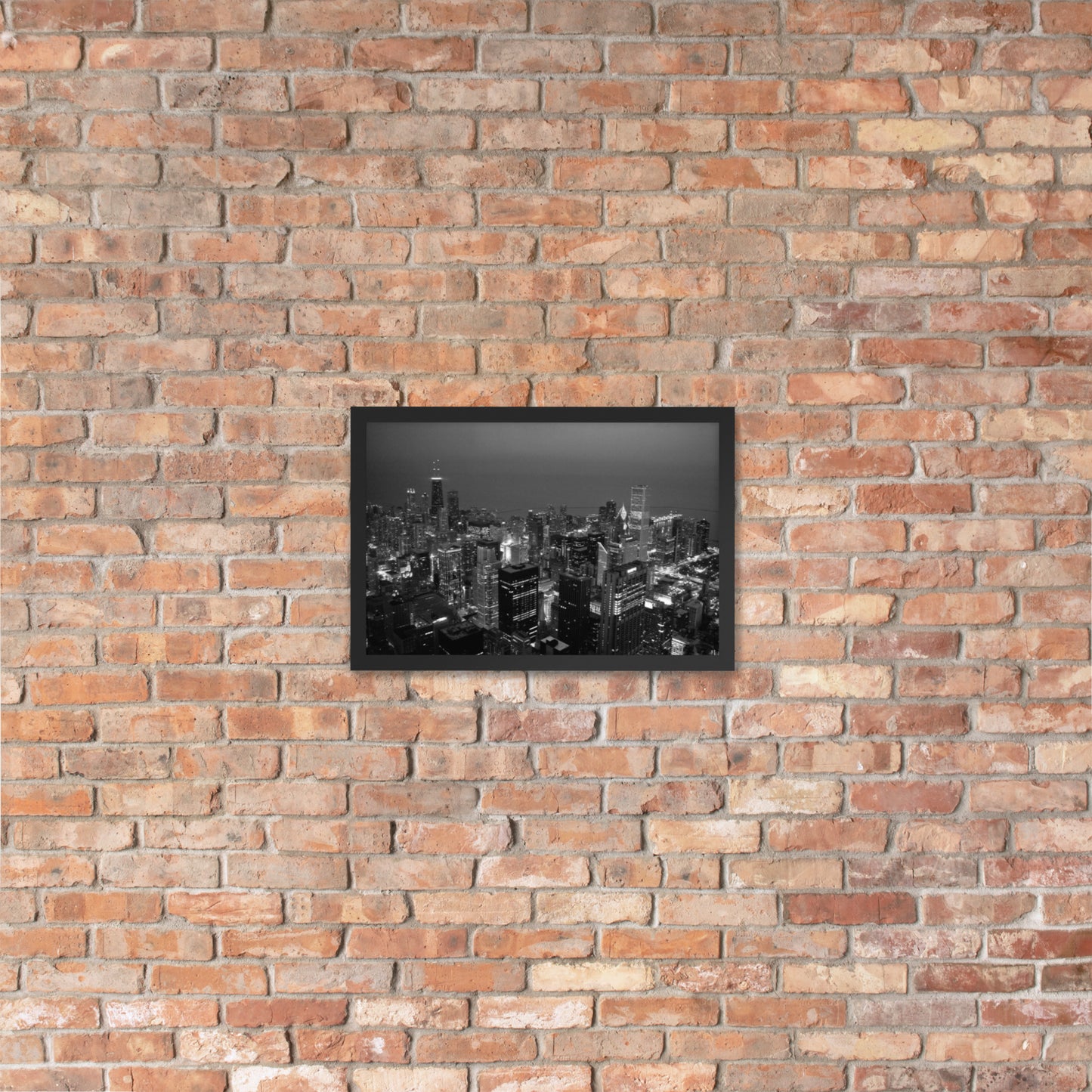 City Lights - Framed Poster