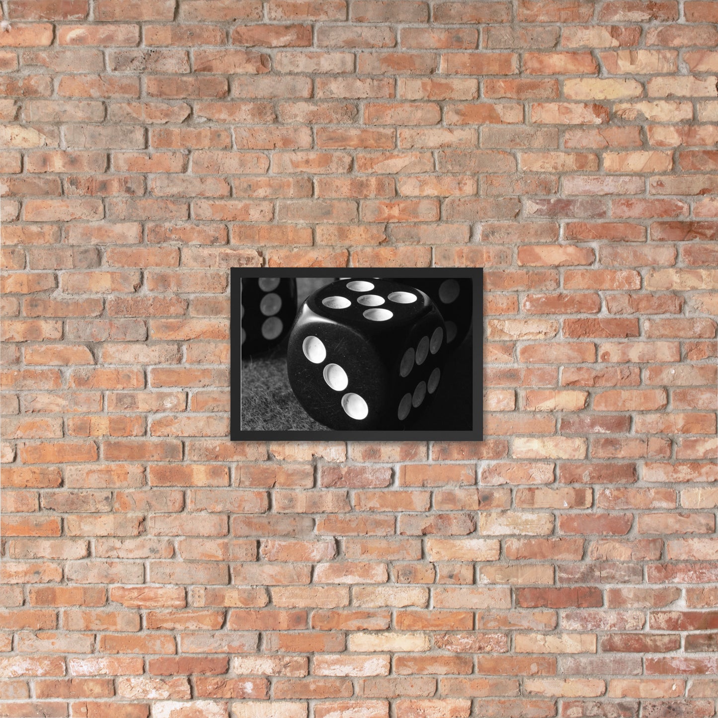 Dice - Framed poster