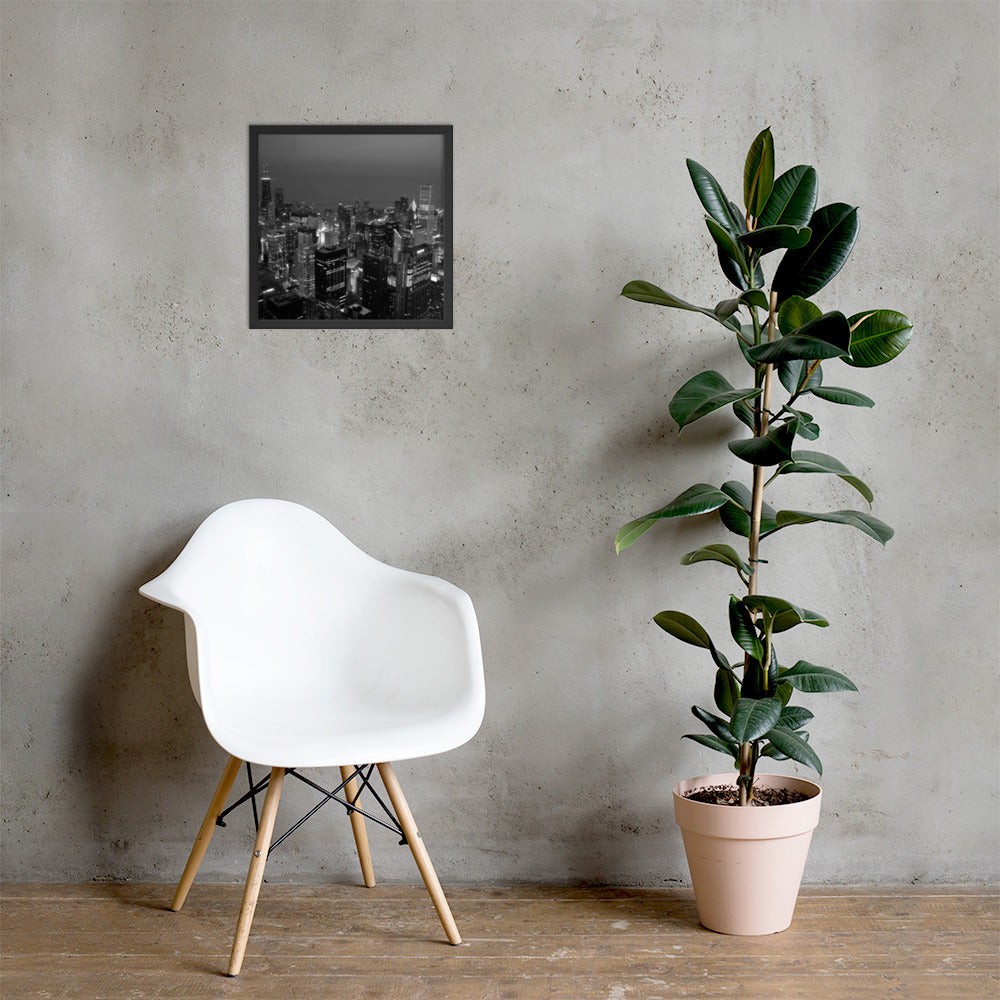 City Lights - Framed Poster