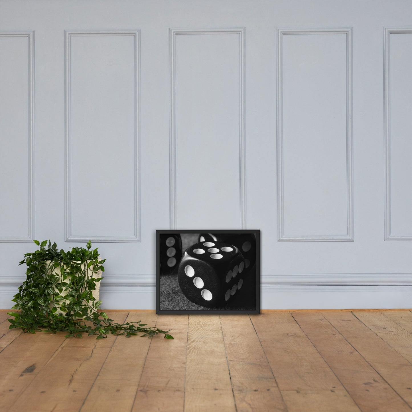 Dice - Framed poster