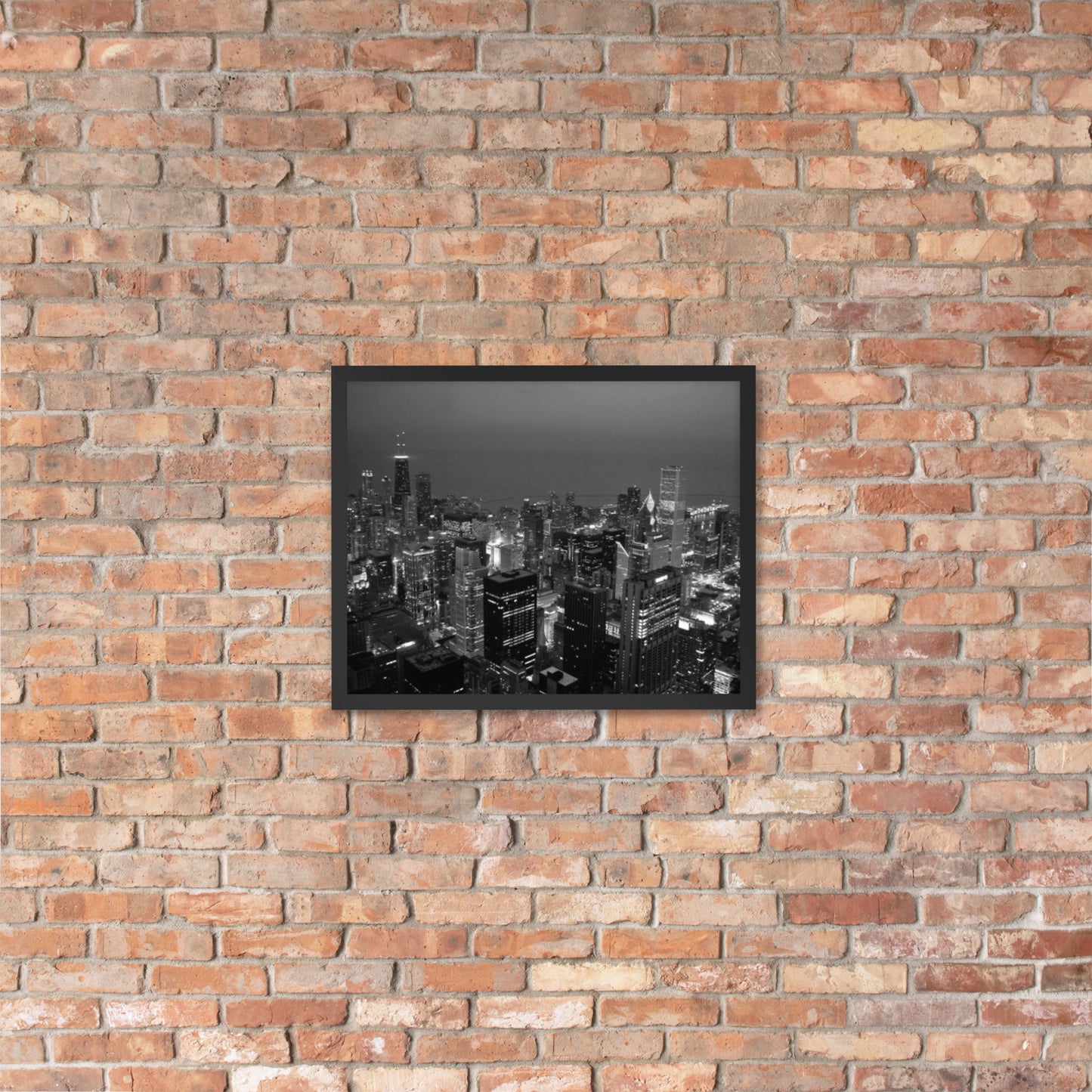 City Lights - Framed Poster