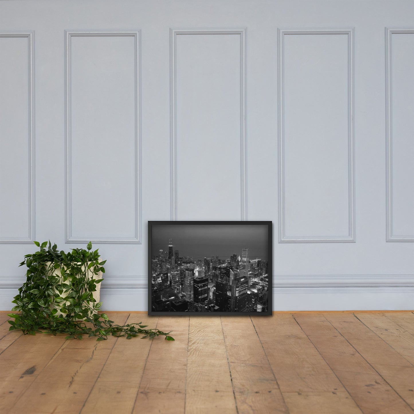 City Lights - Framed Poster