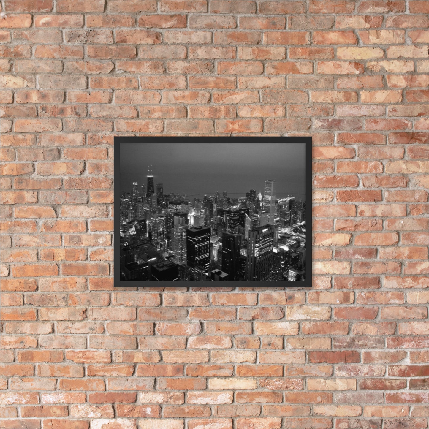 City Lights - Framed Poster