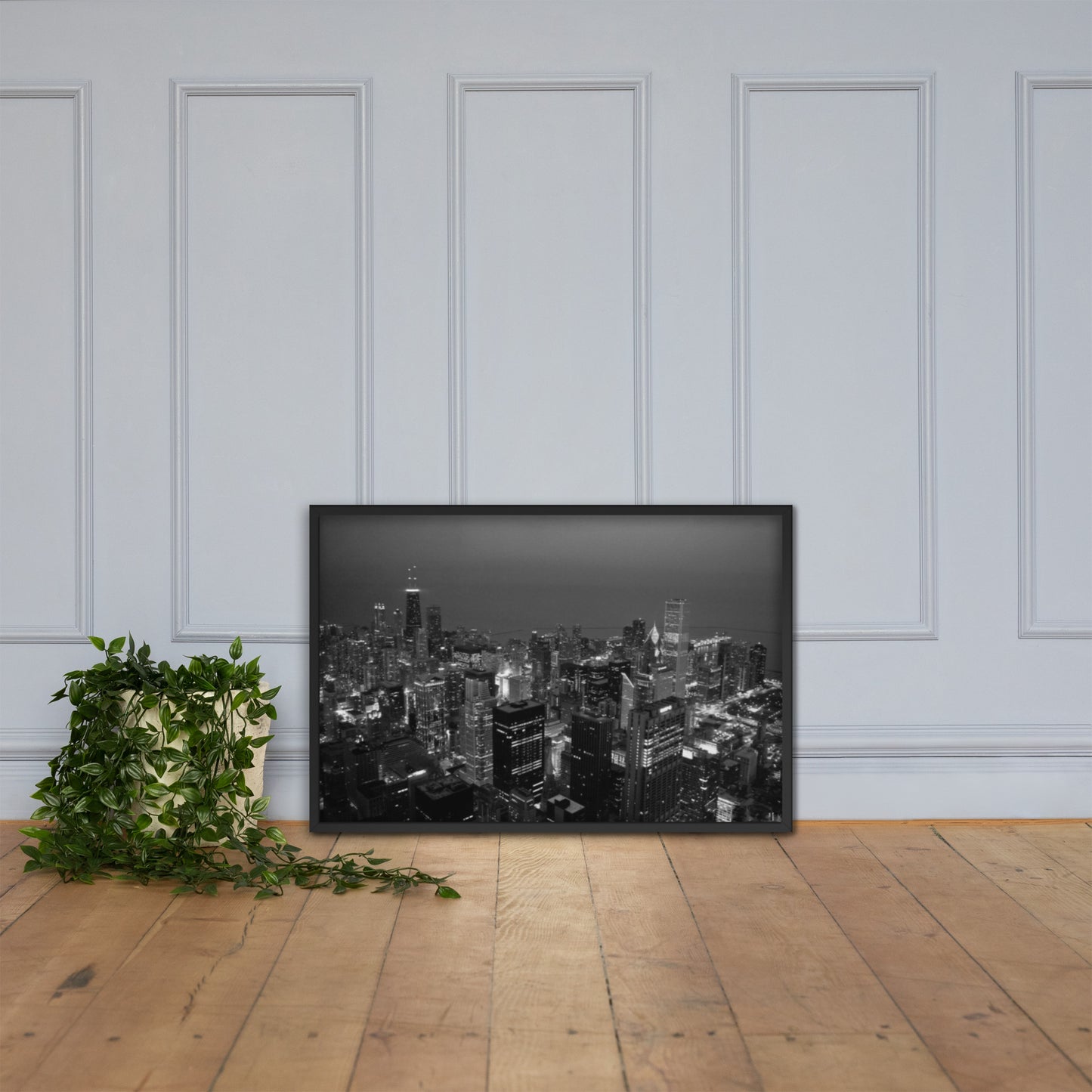 City Lights - Framed Poster