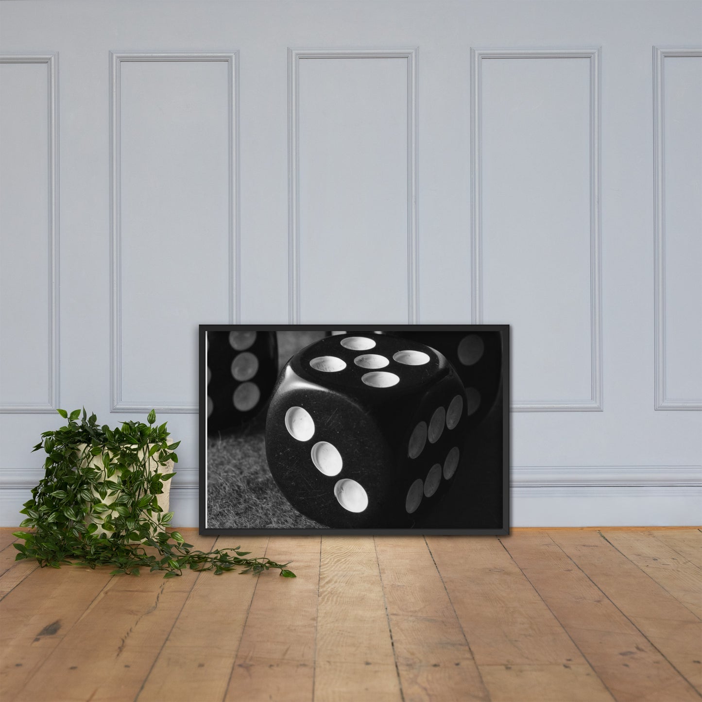 Dice - Framed poster