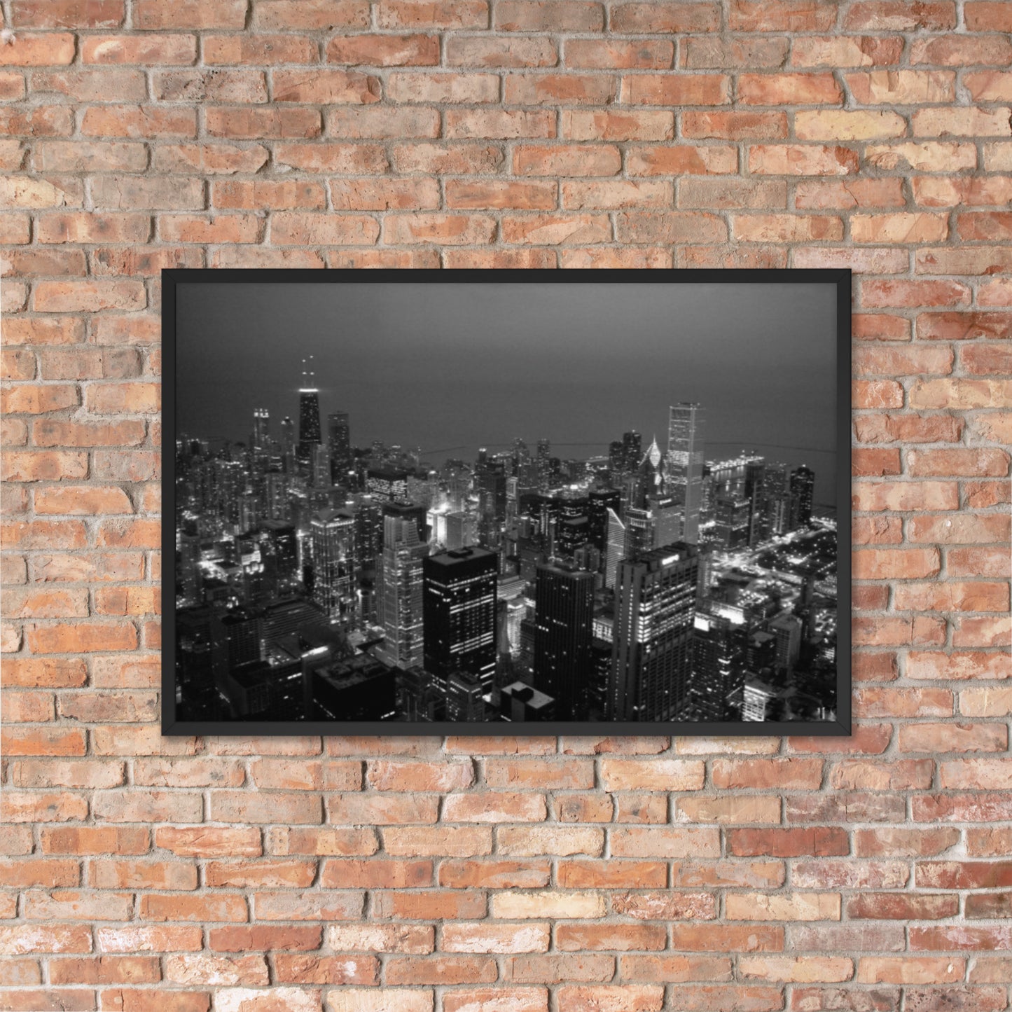 City Lights - Framed Poster