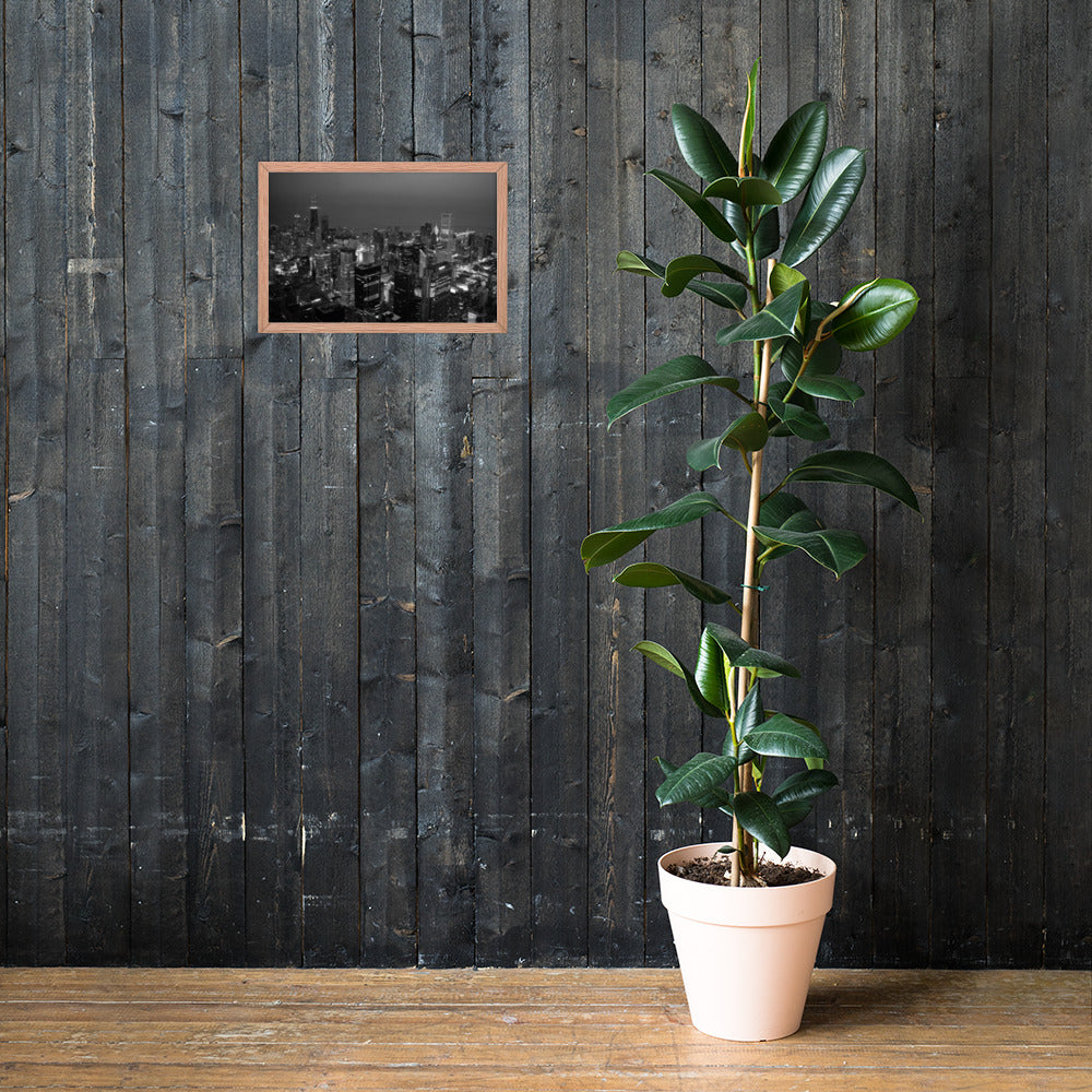 City Lights - Framed Poster