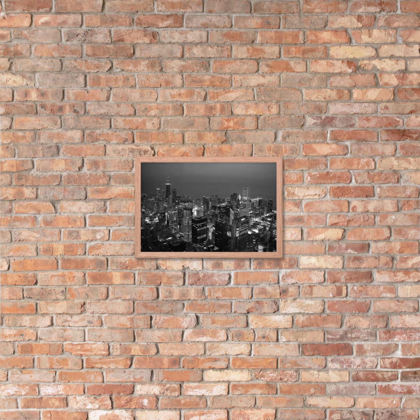 City Lights - Framed Poster