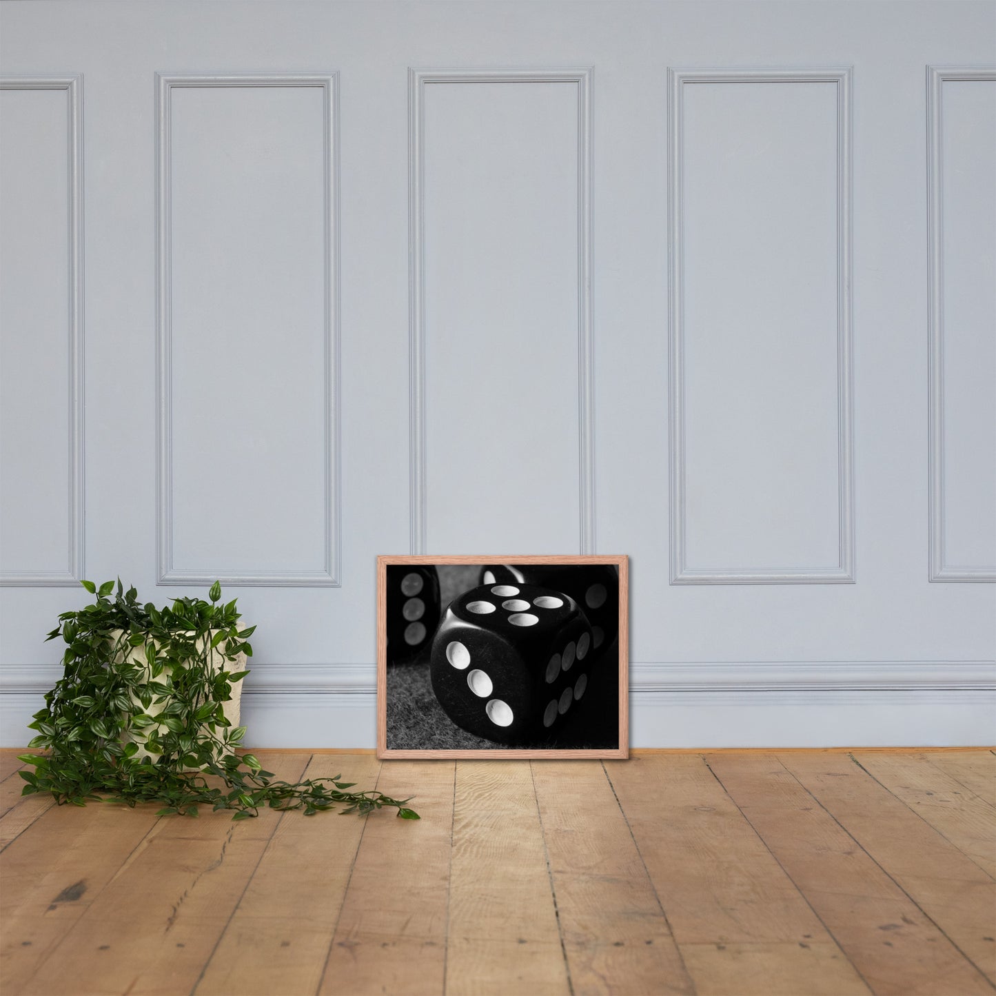 Dice - Framed poster