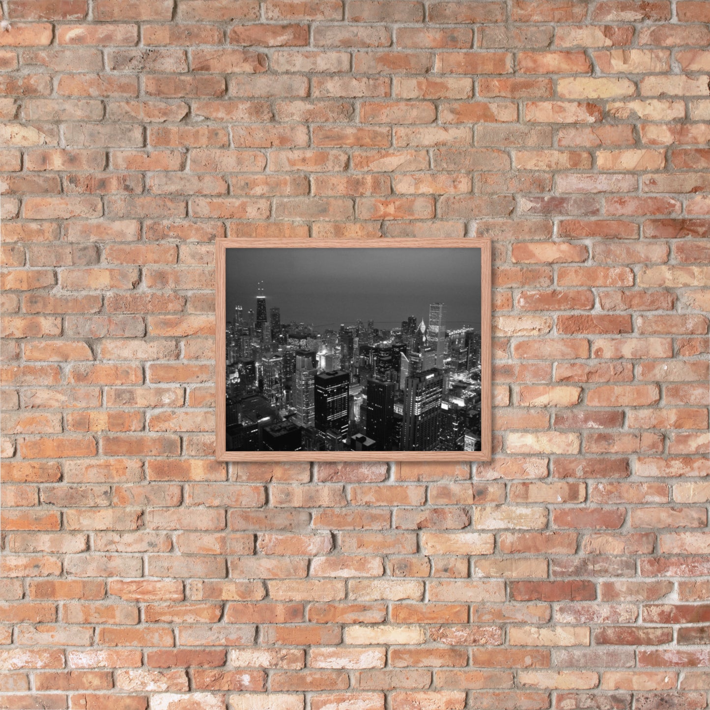 City Lights - Framed Poster