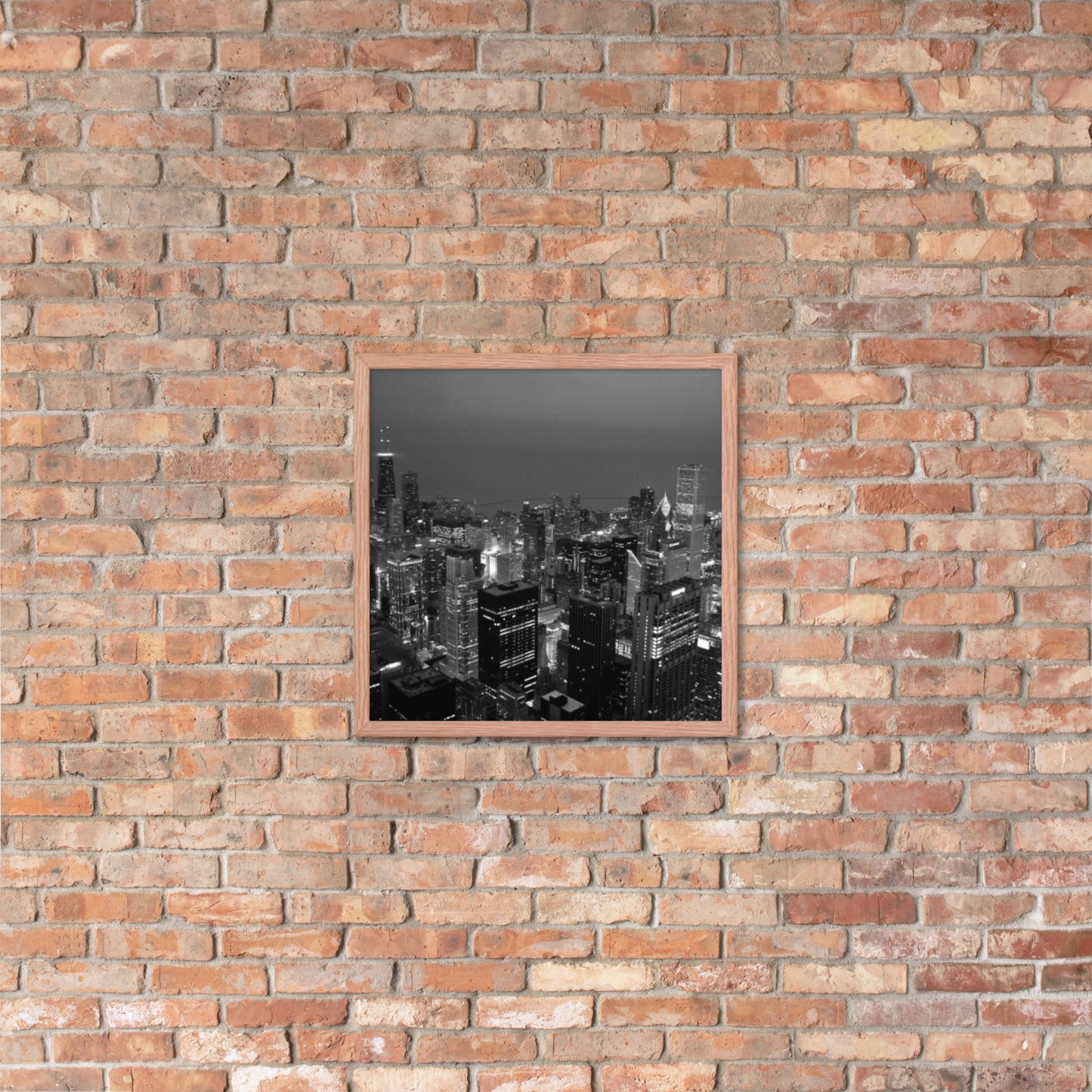 City Lights - Framed Poster