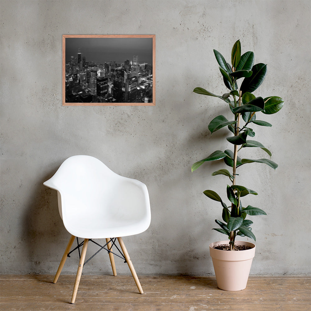 City Lights - Framed Poster