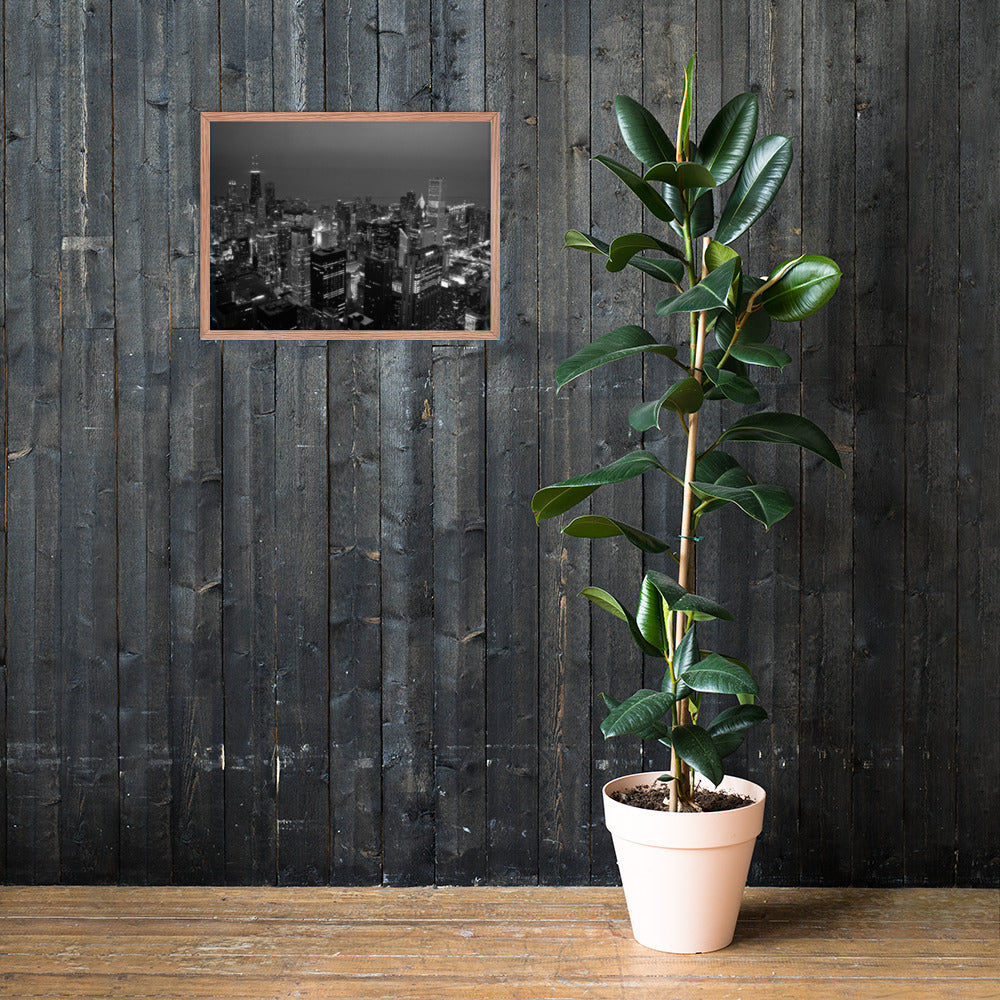 City Lights - Framed Poster