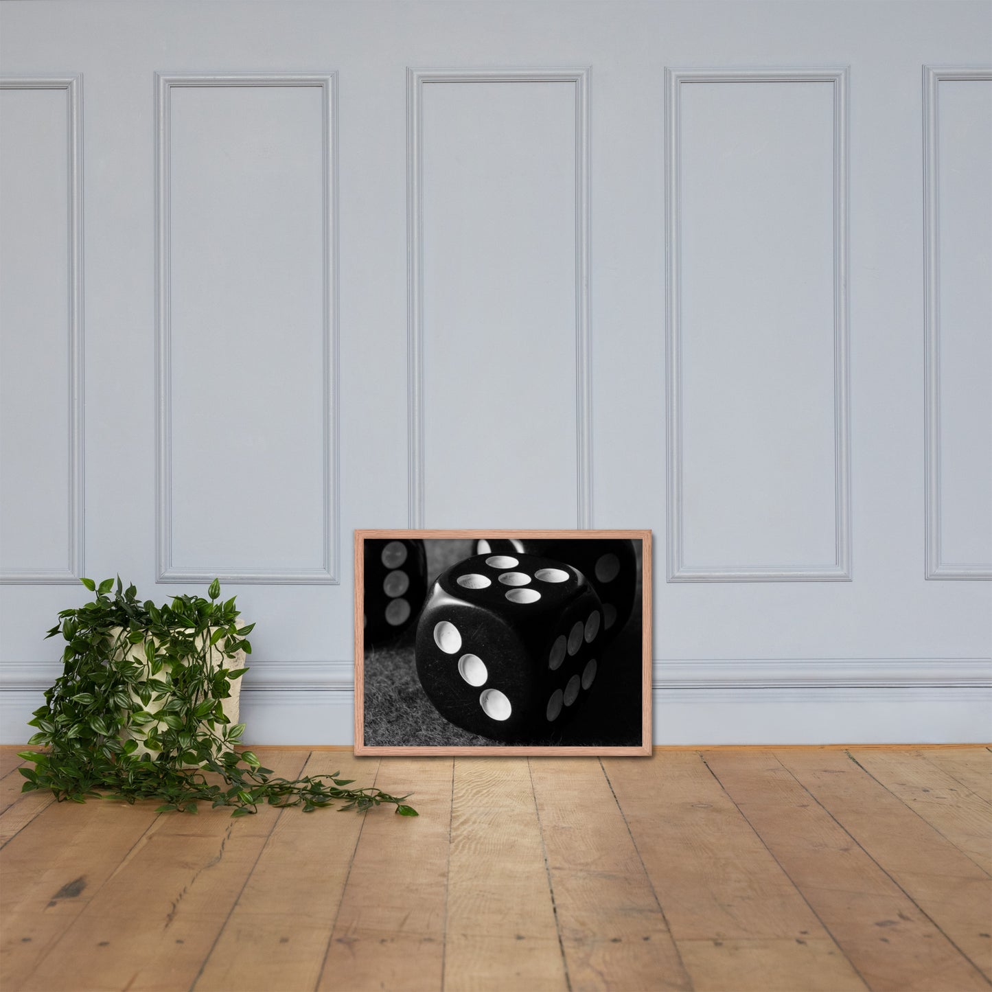Dice - Framed poster