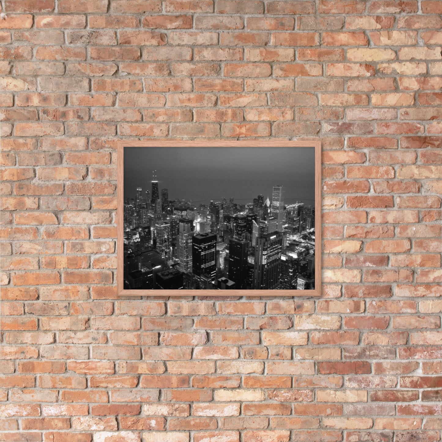 City Lights - Framed Poster