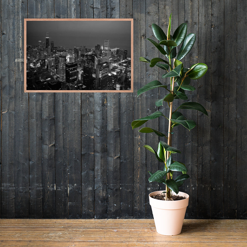 City Lights - Framed Poster