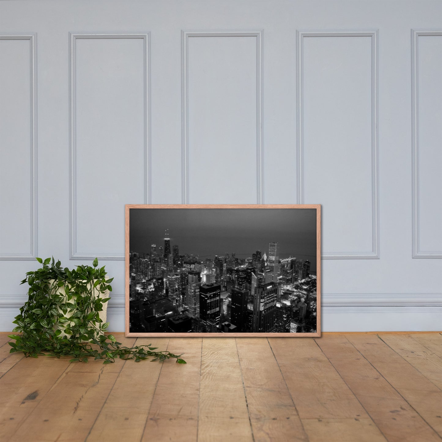 City Lights - Framed Poster