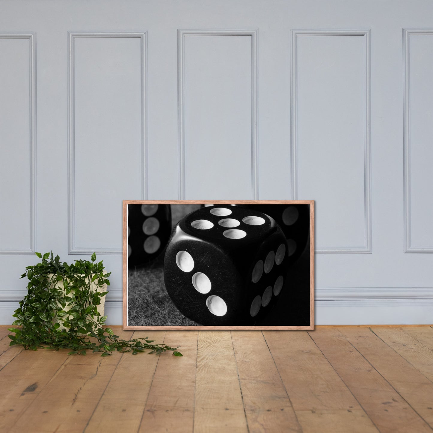 Dice - Framed poster